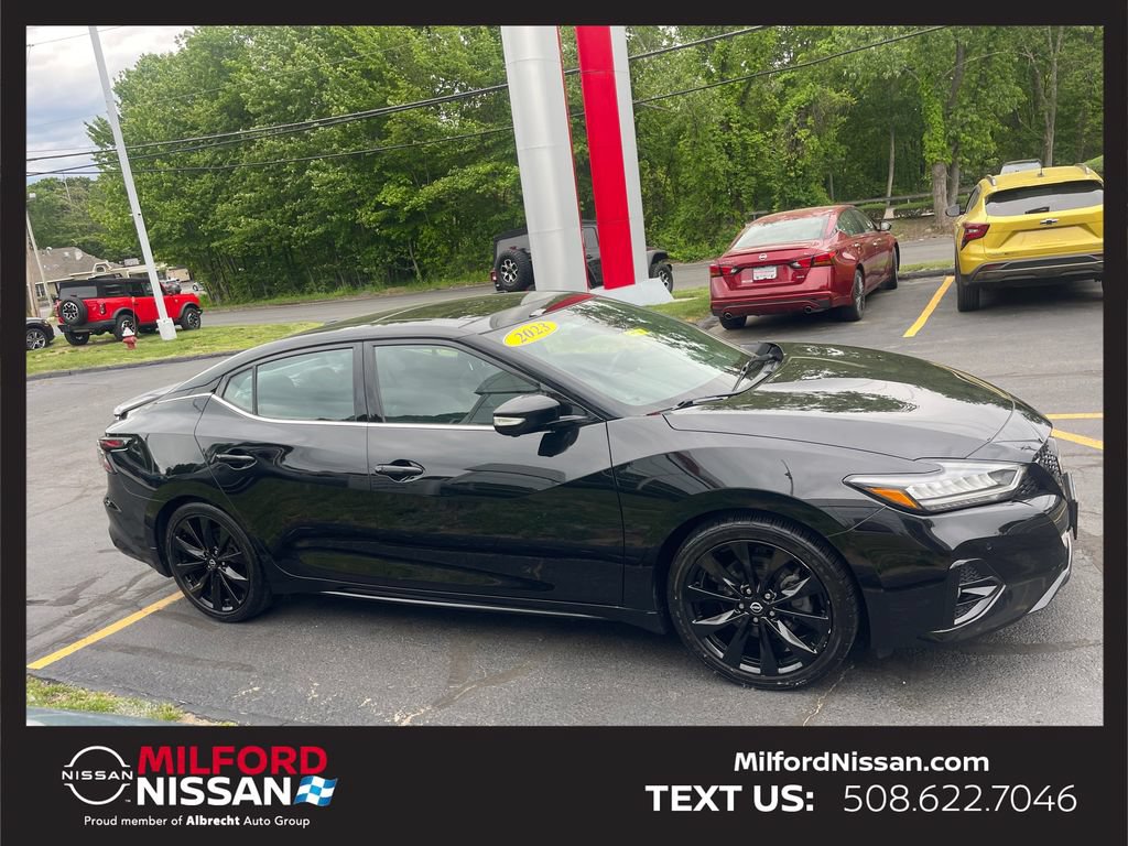 Certified 2023 Nissan Maxima SR w/ Sport Mat Group FWD image 6