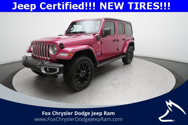 Used 2021 Jeep Wrangler Unlimited Sahara w/ Cold Weather Group