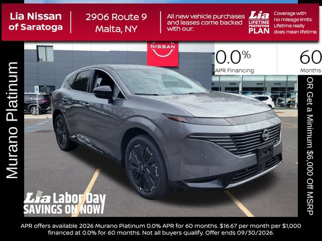 New 2026 Nissan Murano Platinum w/ Cargo Package AWD/4WD 360° Tour