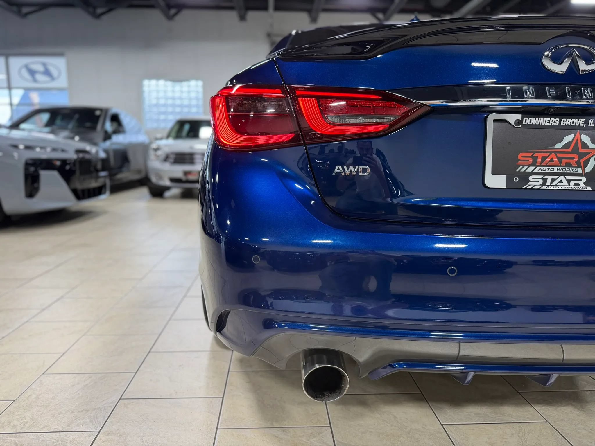Used 2020 INFINITI Q50 Red Sport 400 AWD/4WD image 33