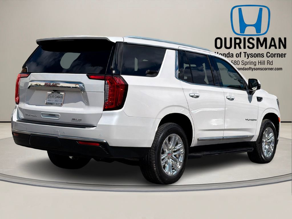 Used 2021 GMC Yukon SLT w/ SLT Luxury Plus Package AWD/4WD image 3