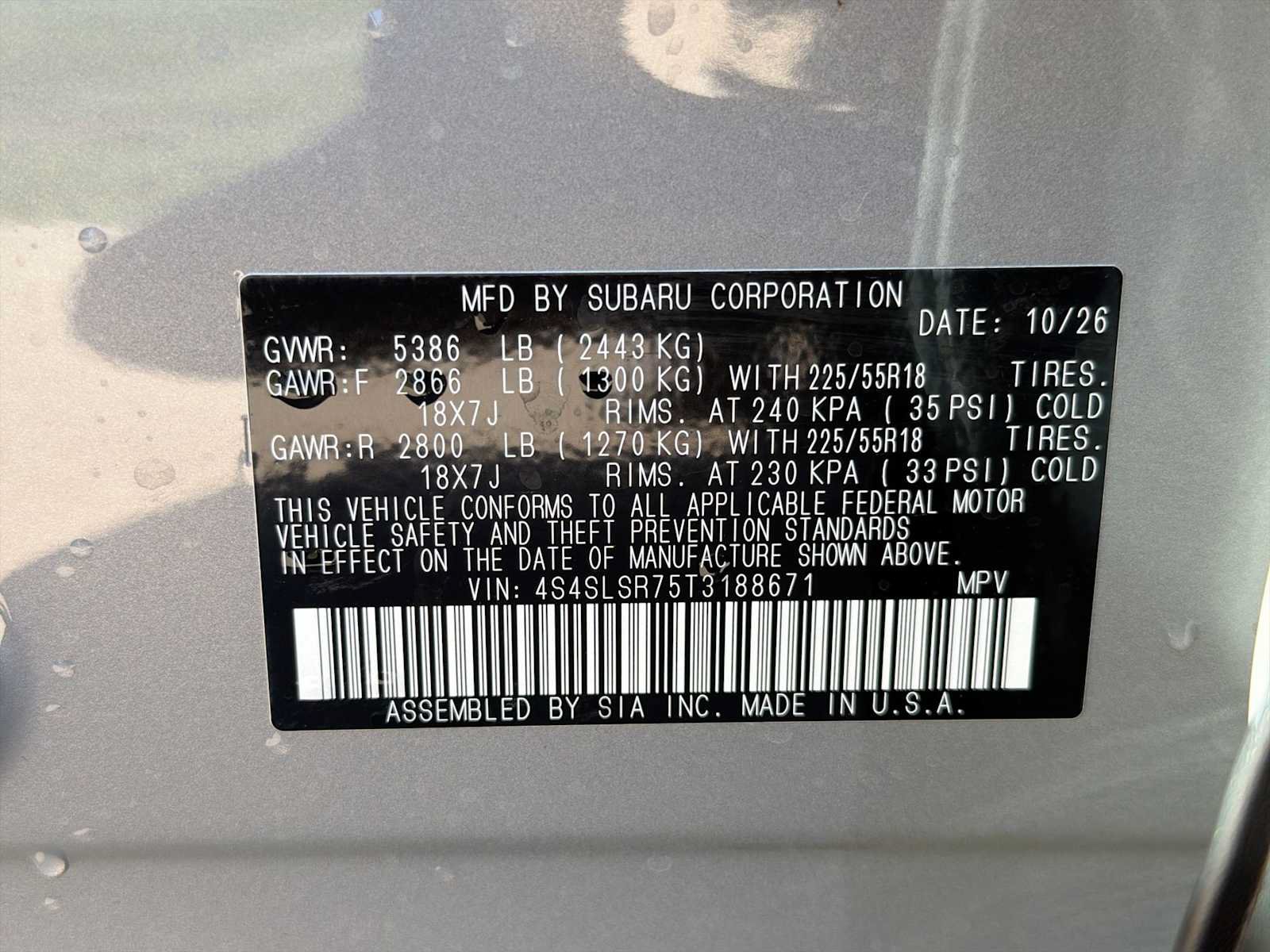 New 2026 Subaru Forester Touring AWD/4WD image 32