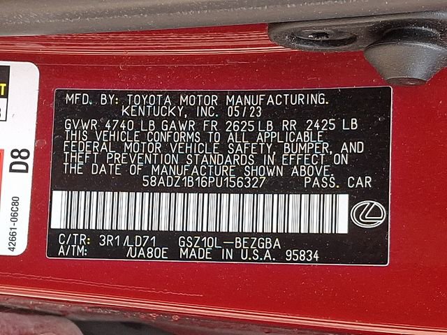 Used 2023 Lexus ES 350 w/ Premium Package image 32