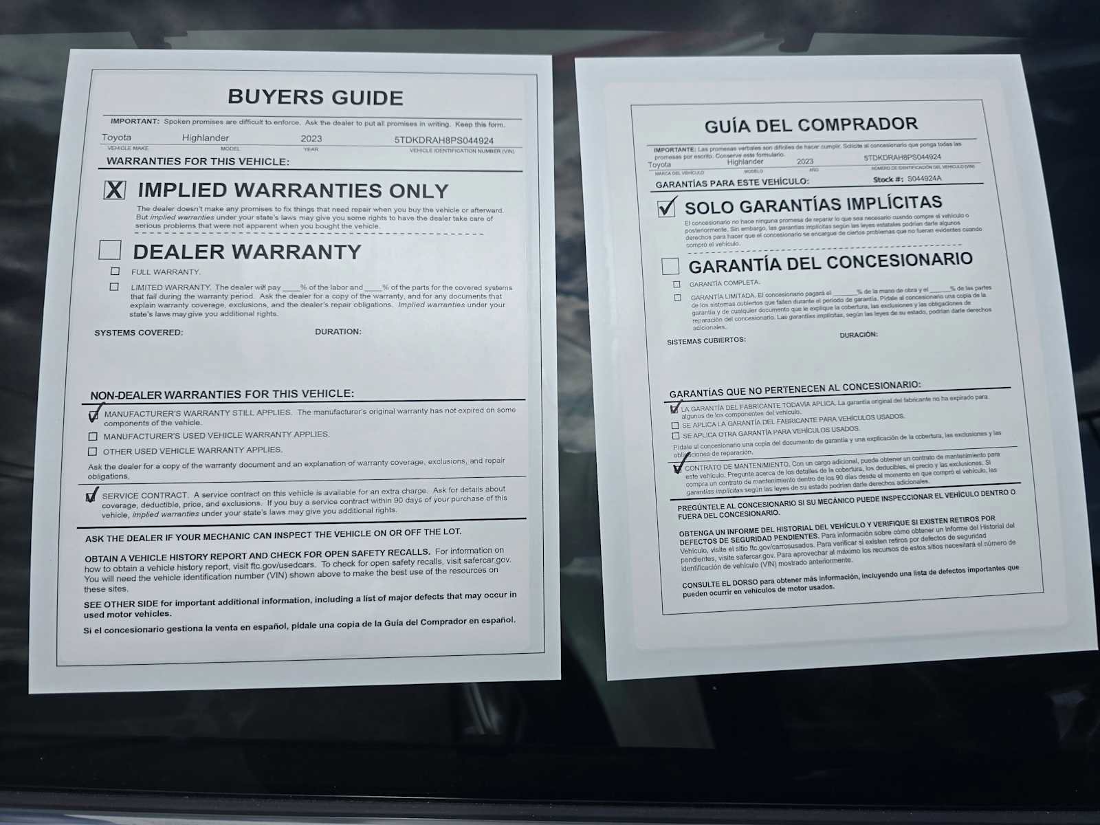 Used 2023 Toyota Highlander Platinum image 10