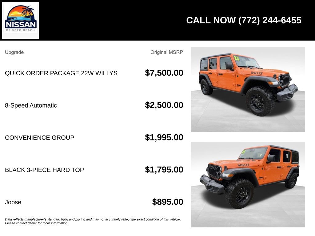 Used 2025 Jeep Wrangler Willys image 6