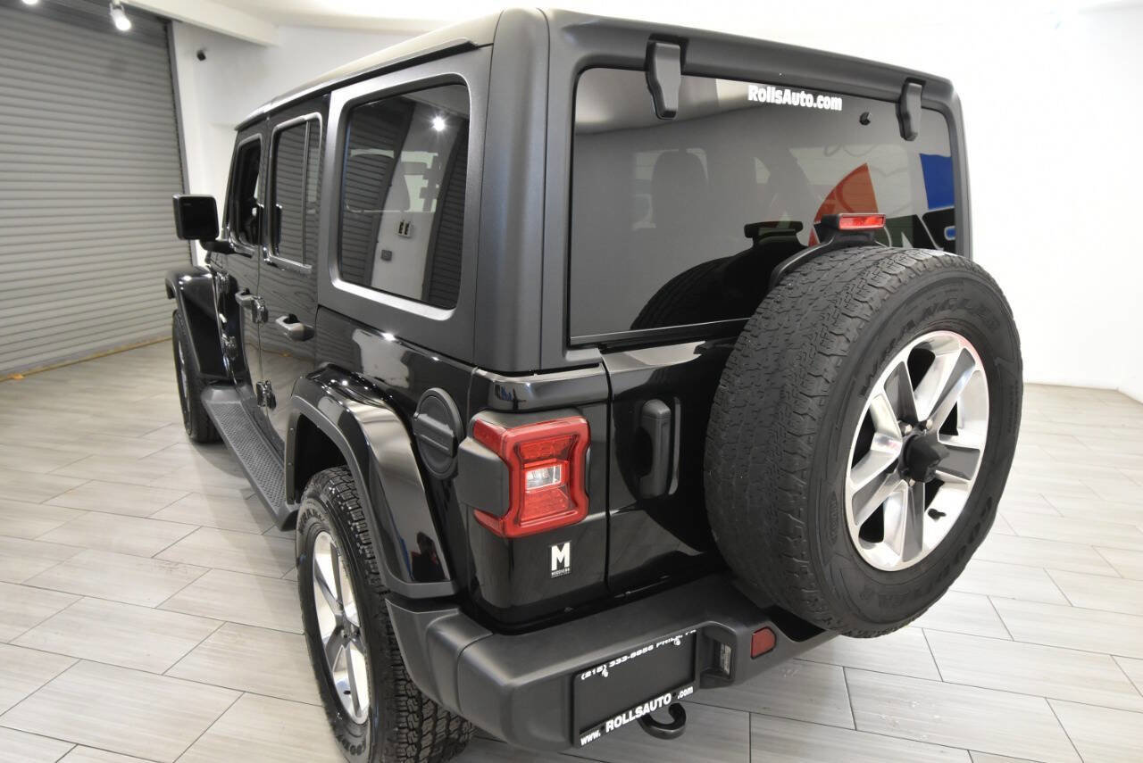 Used 2021 Jeep Wrangler Unlimited Sahara AWD/4WD image 3
