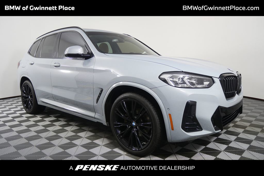 Certified 2023 BMW X3 sDrive30i w/ M Sport Package
