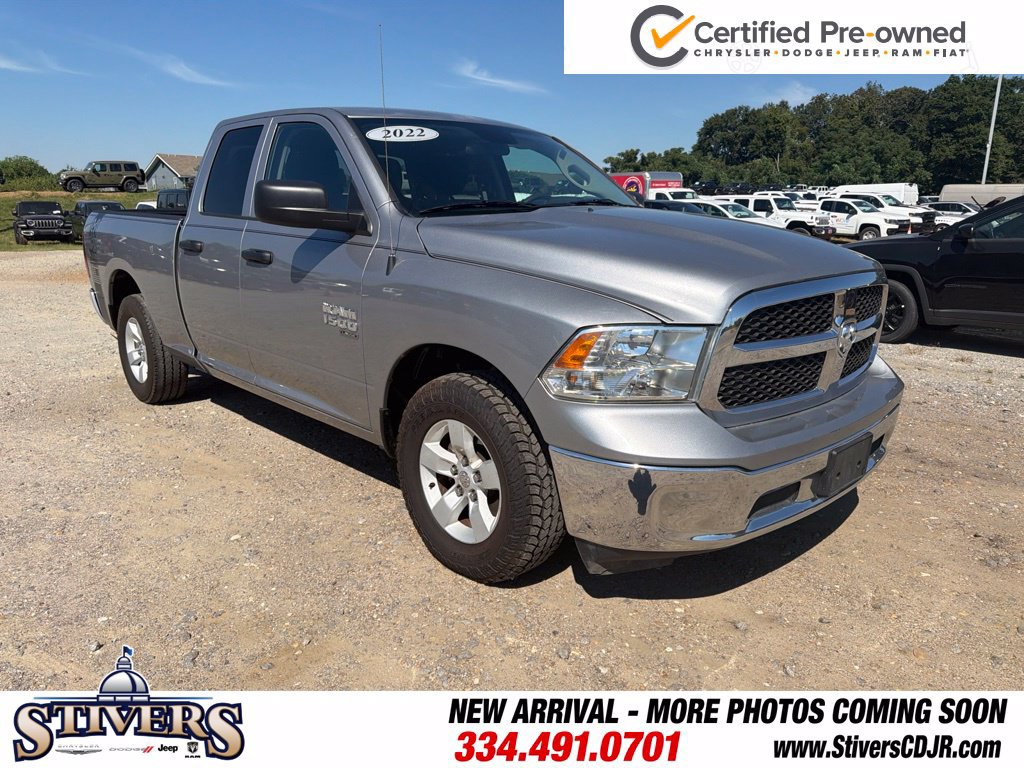 Certified 2022 RAM 1500 Tradesman w/ Chrome Plus Package RWD image 1