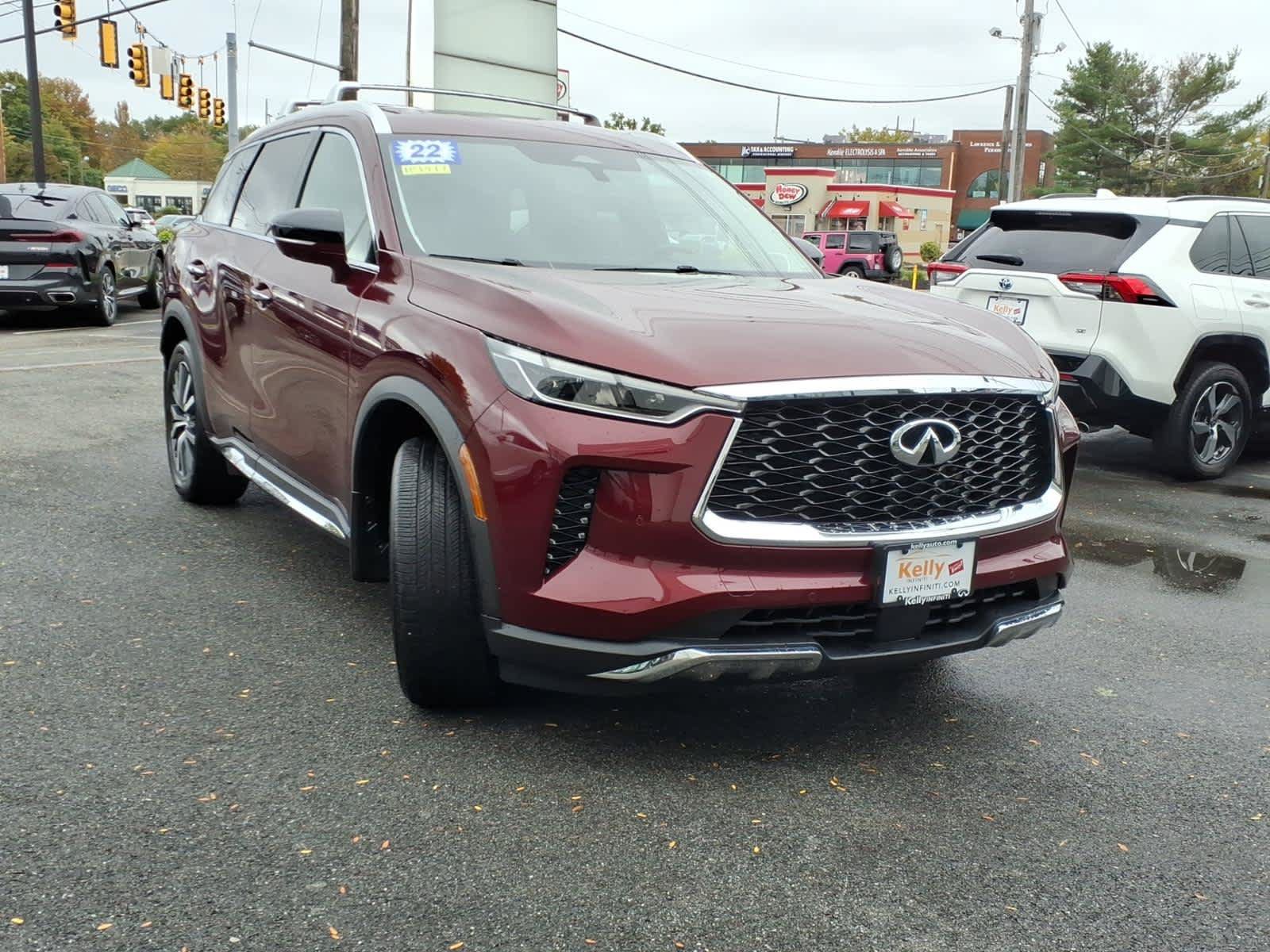 Certified 2022 INFINITI QX60 Sensory w/ Cargo Package AWD/4WD image 3