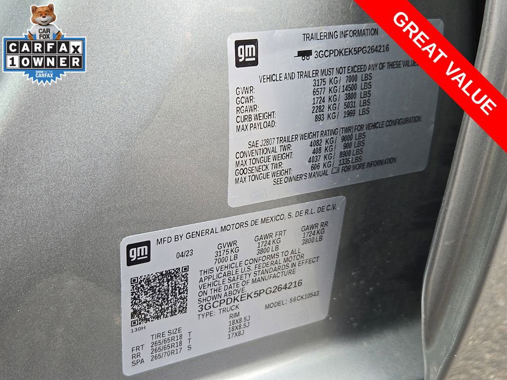 Used 2023 Chevrolet Silverado 1500 LT AWD/4WD image 28