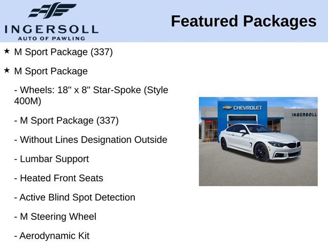 Used 2020 BMW 430i xDrive Coupe w/ M Sport Package image 15