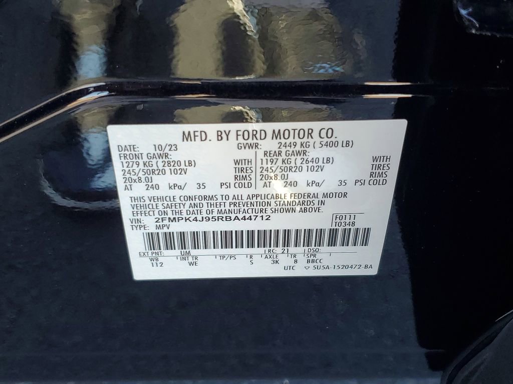 Certified 2024 Ford Edge ST-Line AWD/4WD image 30