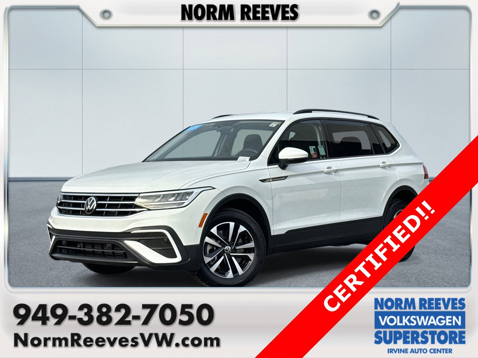 Certified 2023 Volkswagen Tiguan S