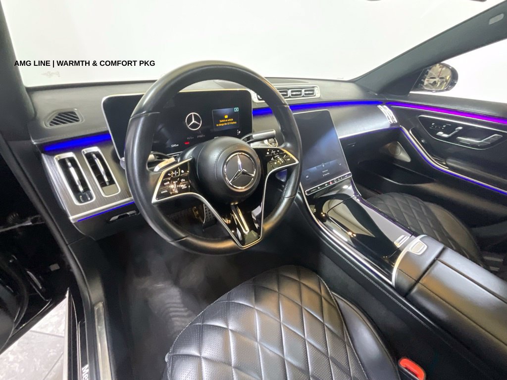 Used 2022 Mercedes-Benz S 580 4MATIC Sedan w/ AMG Line Package image 19
