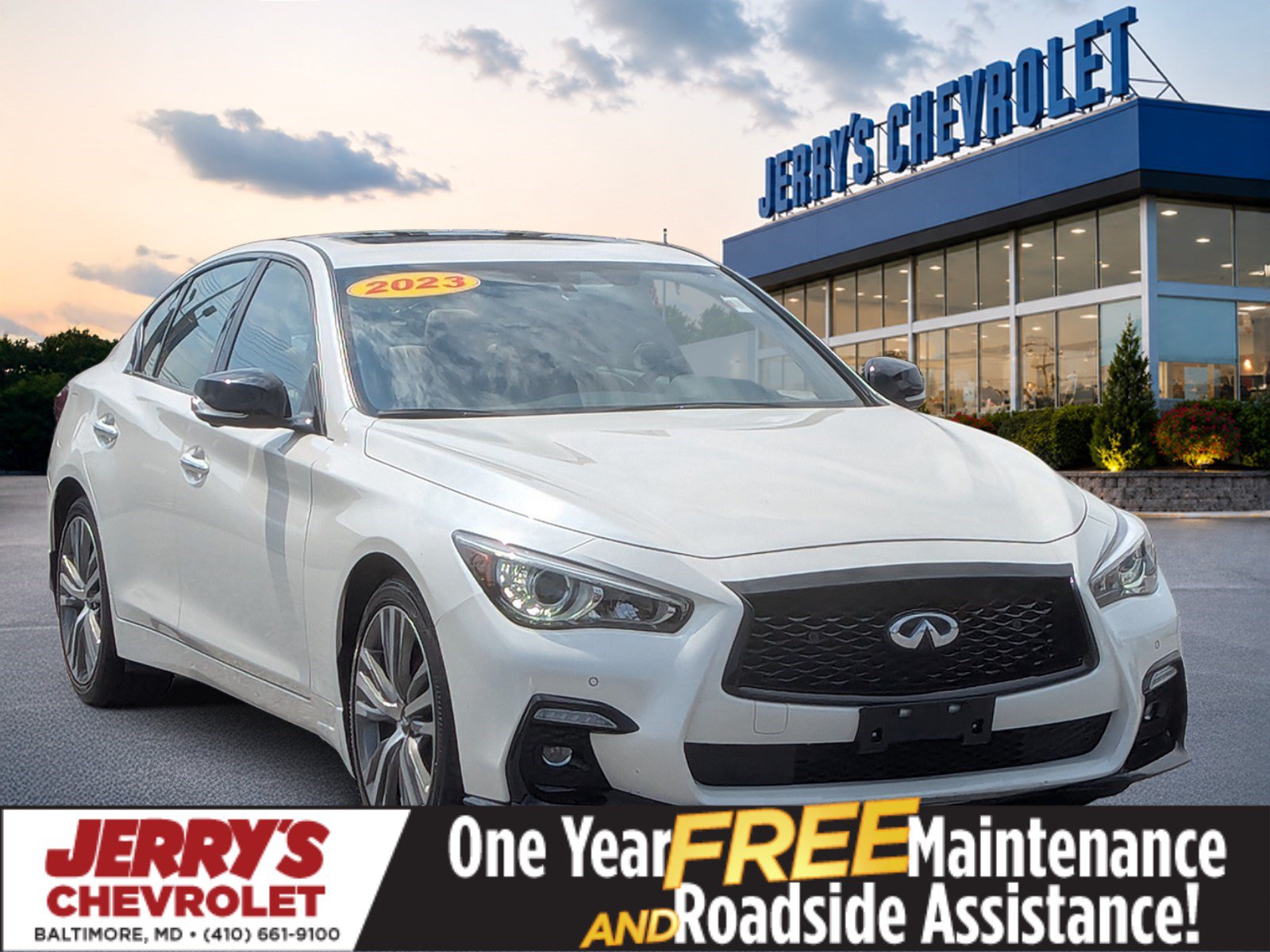 Used 2023 INFINITI Q50 Sensory AWD/4WD image 1