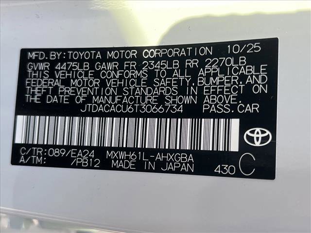 New 2026 Toyota Prius Plug-In Hybrid image 20