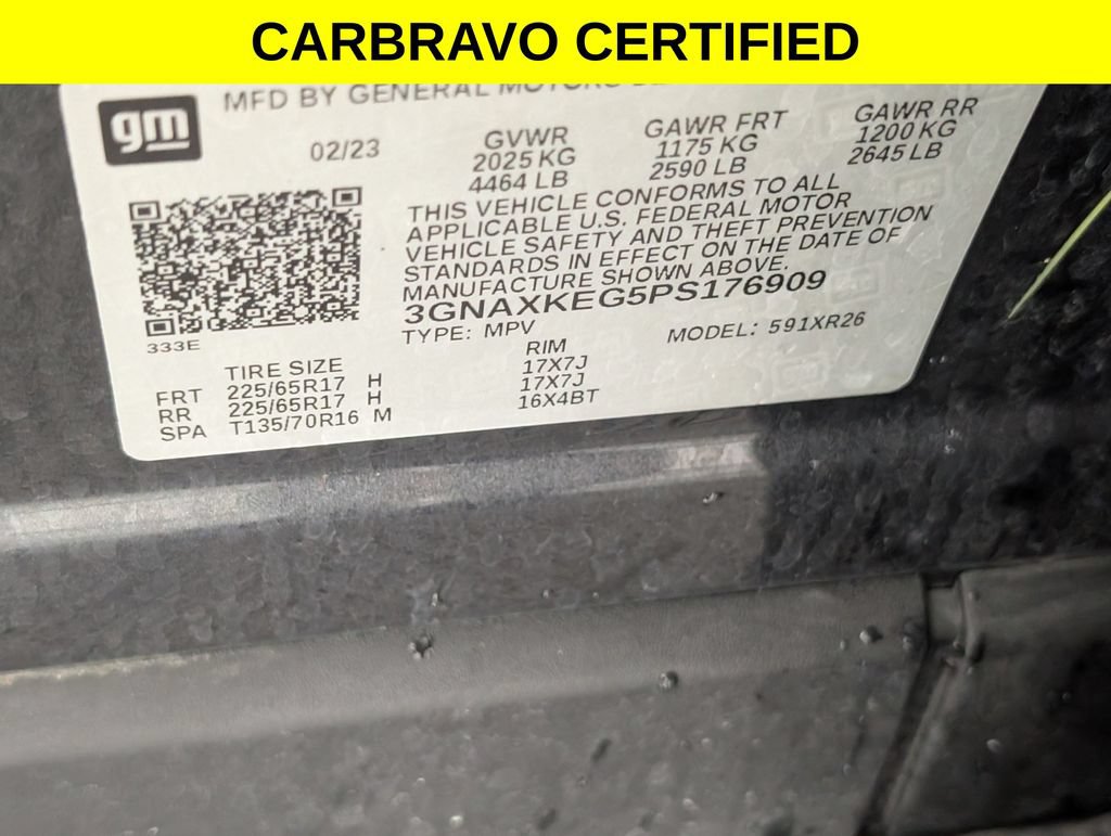 Certified 2023 Chevrolet Equinox LT FWD image 35