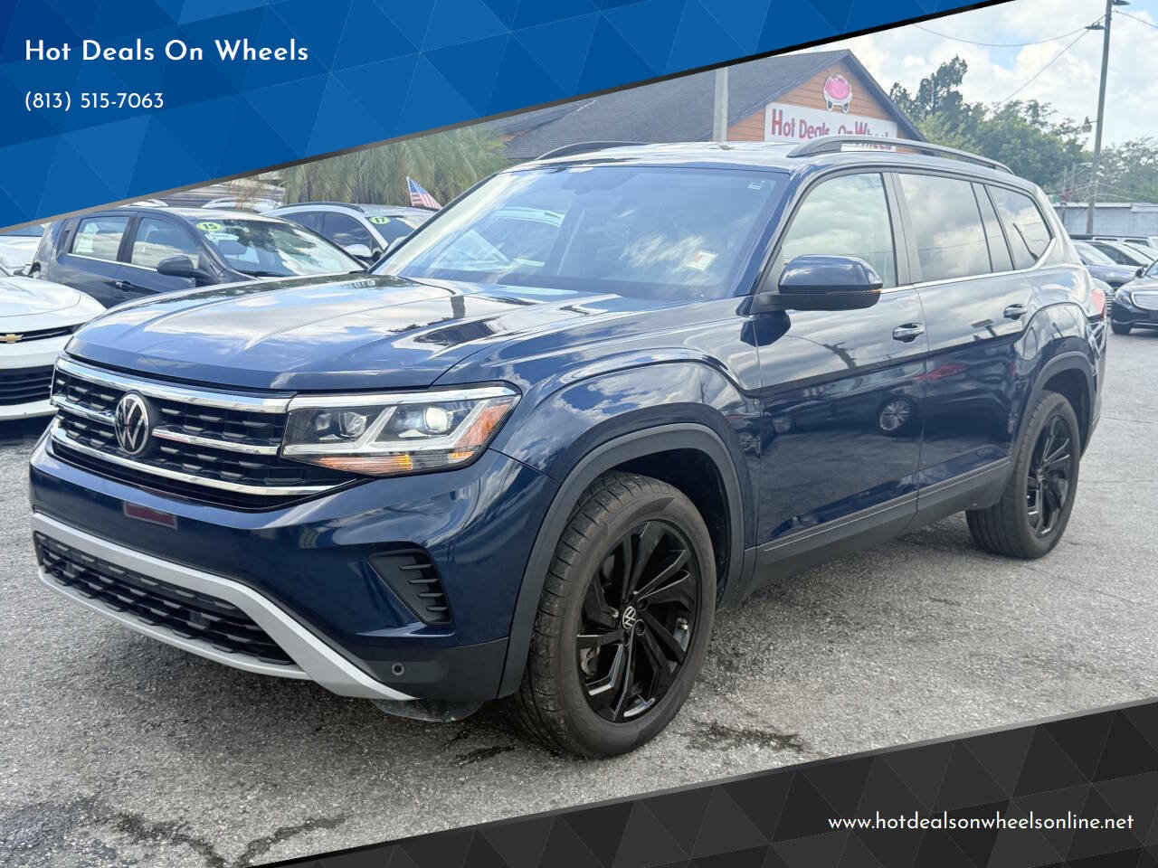 Used 2022 Volkswagen Atlas SE FWD image 1