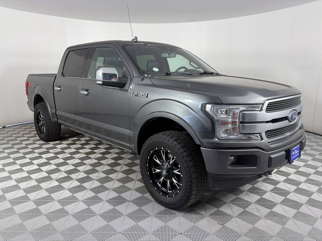 Certified 2018 Ford F150 Platinum w/ Equipment Group 701A Luxury AWD/4WD image 1