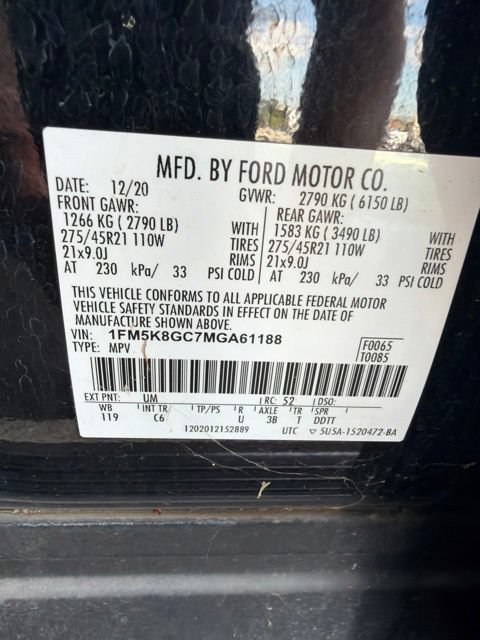 Used 2021 Ford Explorer ST w/ Equipment Group 401A AWD/4WD image 6