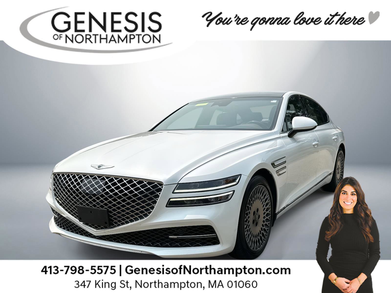 Used 2022 Genesis G80 2.5T w/ Advanced Package image 1