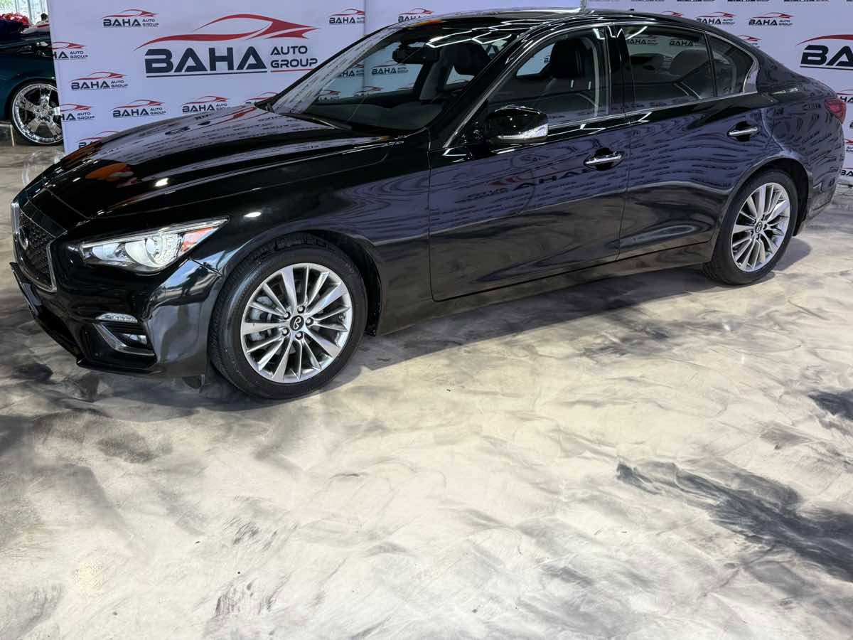 Used 2022 INFINITI Q50 Luxe w/ Cargo Package AWD/4WD image 9