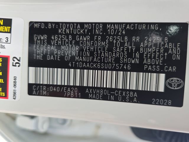 Certified 2025 Toyota Camry SE w/ Multimedia Upgrade Package image 35