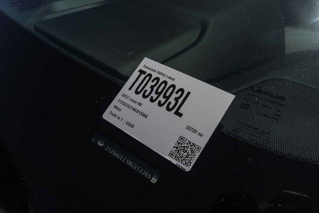 Used 2022 Lexus NX 350 AWD image 30