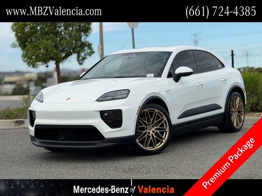 Used 2024 Porsche Macan 4 Electric AWD/4WD image 1