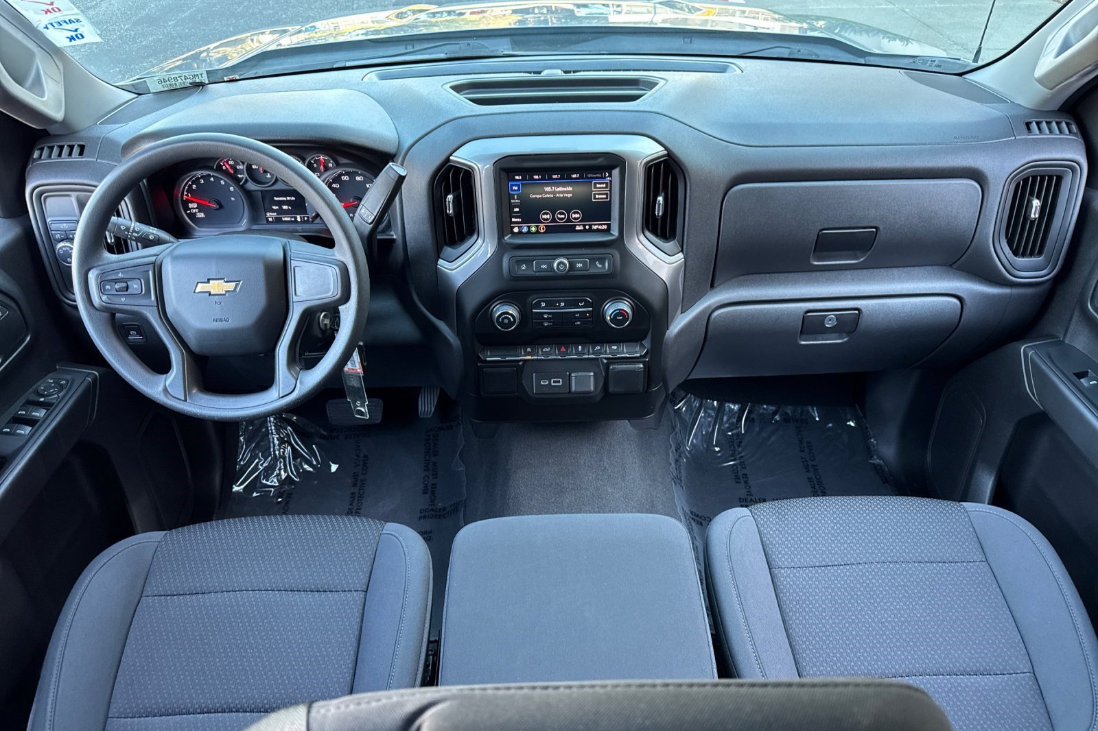 Used 2021 Chevrolet Silverado 1500 Custom w/ LPO, Dark Essentials Package RWD image 16
