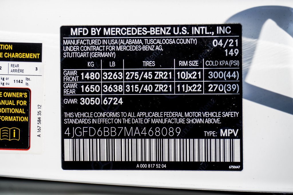 Used 2021 Mercedes-Benz GLE 53 AMG 4MATIC Coupe w/ AMG Night Package image 47