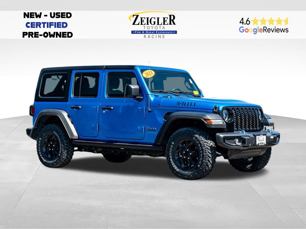 Used 2023 Jeep Wrangler Unlimited w/ Cold Weather Group AWD/4WD image 1