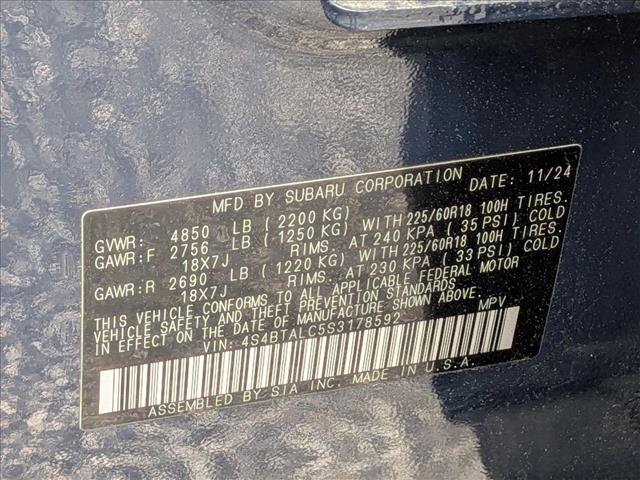 Certified 2025 Subaru Outback Onyx Edition AWD/4WD image 17