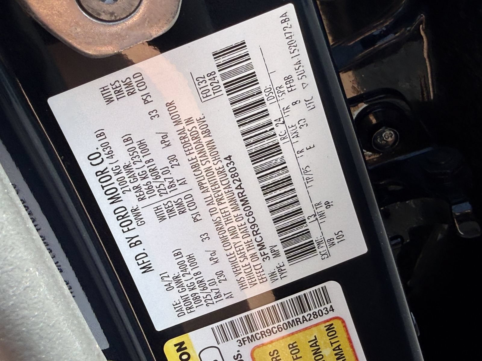 Used 2021 Ford Bronco Sport Outer Banks AWD/4WD image 37
