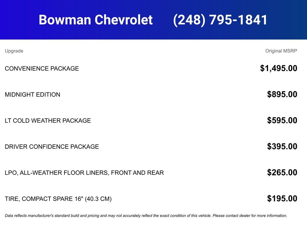 New 2026 Chevrolet TrailBlazer LT w/ Convenience Package AWD/4WD image 4
