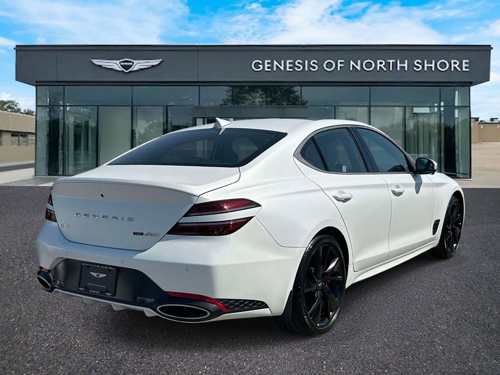Certified 2023 Genesis G70 3.3T w/ Sport Prestige Package image 2