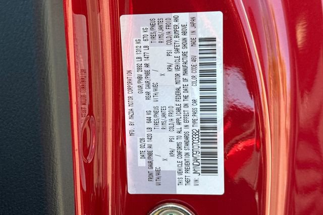 New 2026 MAZDA MX-5 Miata RF Grand Touring image 32