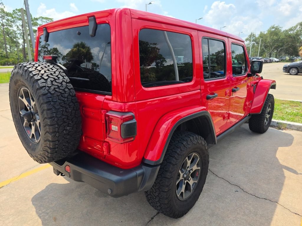 Used 2018 Jeep Wrangler Unlimited Rubicon w/ Steel Bumper Group AWD/4WD image 3