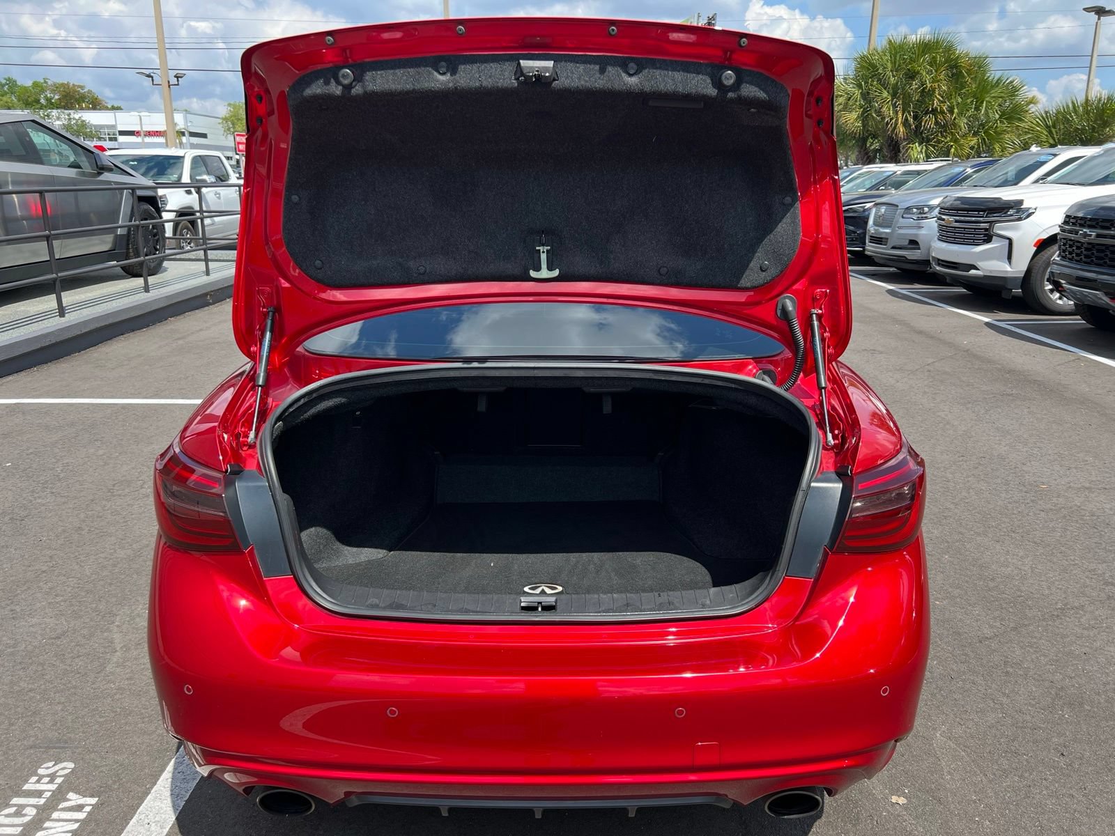 Used 2022 INFINITI Q50 Luxe w/ Cargo Package AWD/4WD image 21