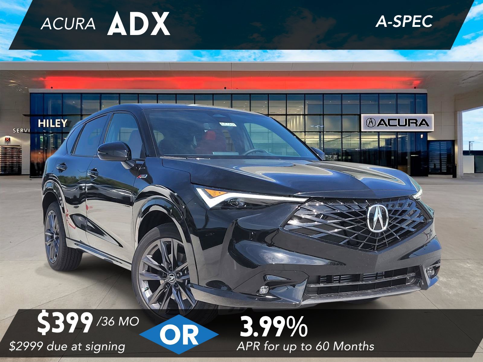 New 2026 Acura ADX A-Spec