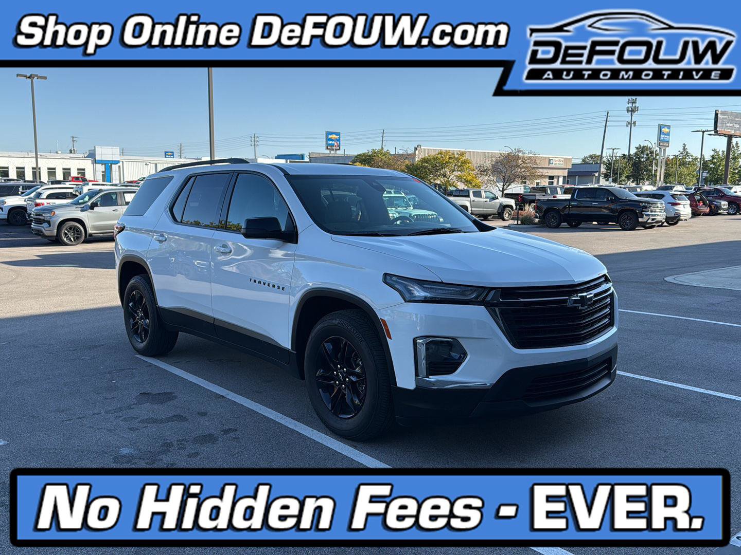Used 2022 Chevrolet Traverse LS w/ Midnight/Sport Edition AWD/4WD image 1
