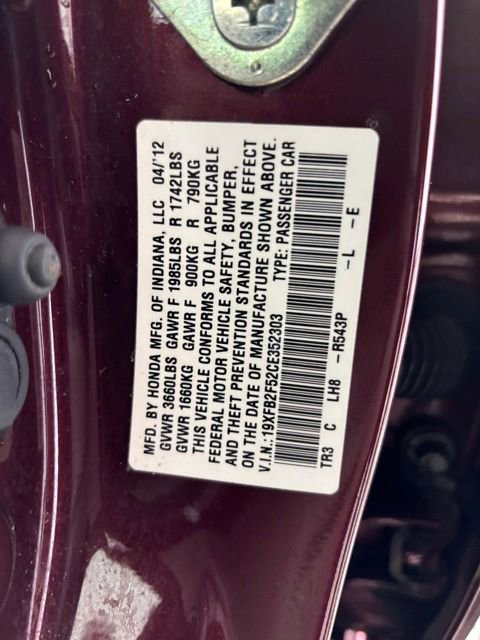 Used 2012 Honda Civic LX image 23
