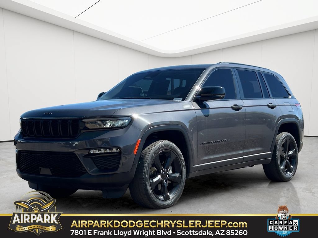 Certified 2023 Jeep Grand Cherokee Limited w/ Black Appearance Package AWD/4WD image 1