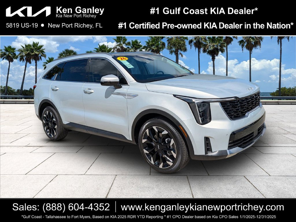 Certified 2026 Kia Sorento EX w/ EX Premium Package FWD image 1