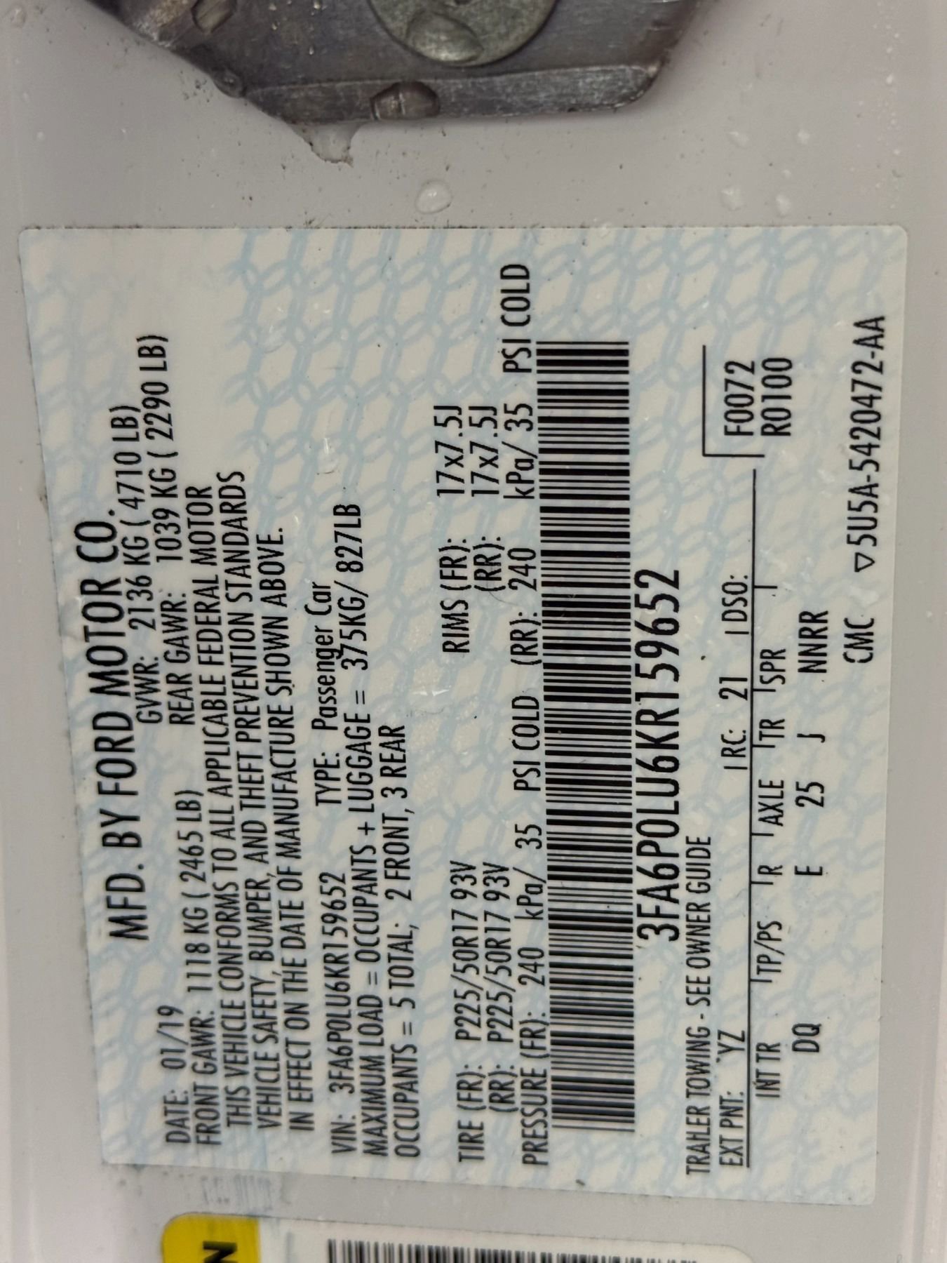 Used 2019 Ford Fusion SE image 35