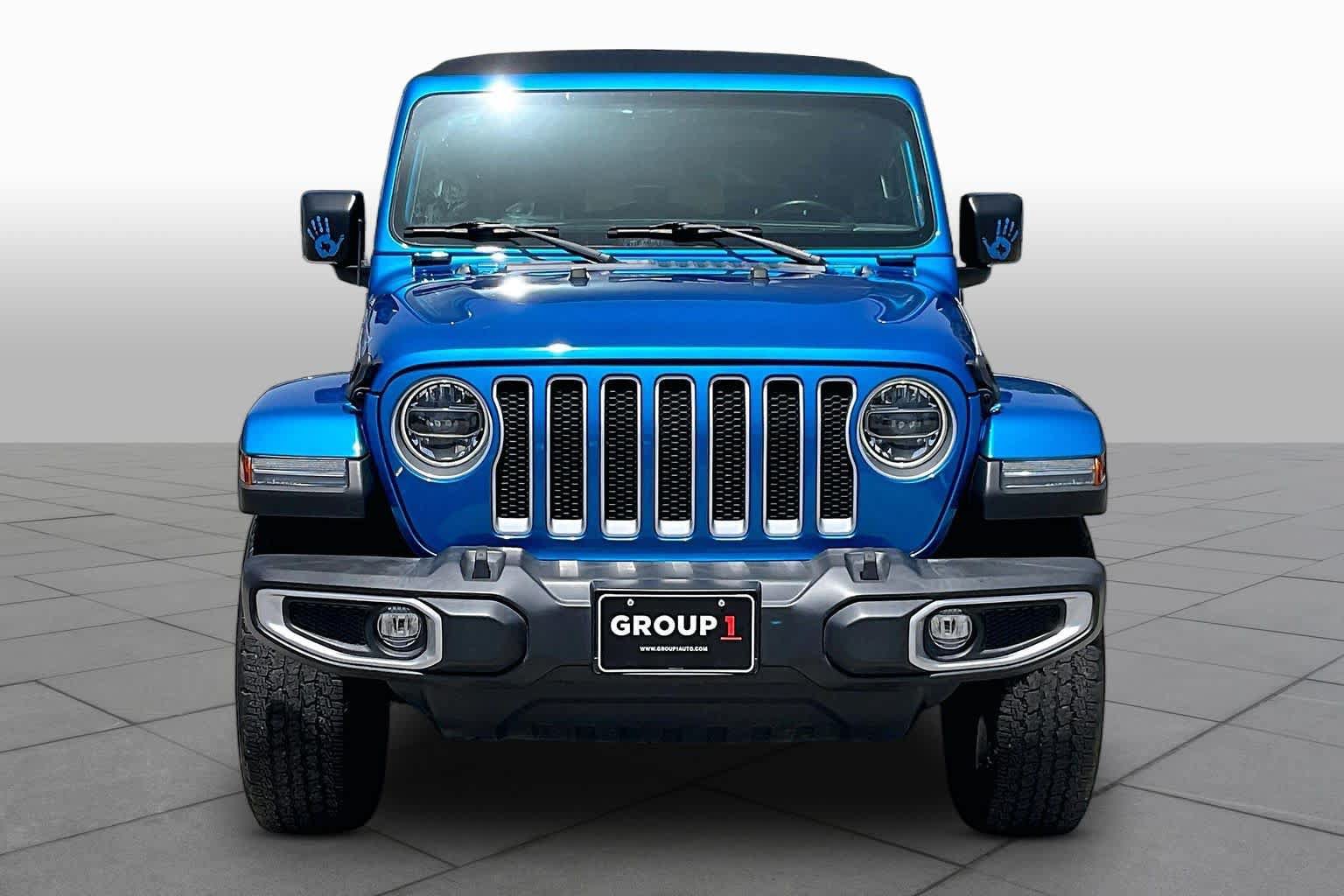 Used 2022 Jeep Wrangler Unlimited Sahara w/ LED Lighting Group AWD/4WD image 4