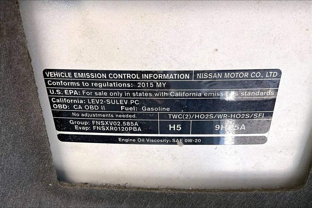 Used 2015 Nissan Altima 2.5 S w/ Power Driver Seat Package FWD image 27