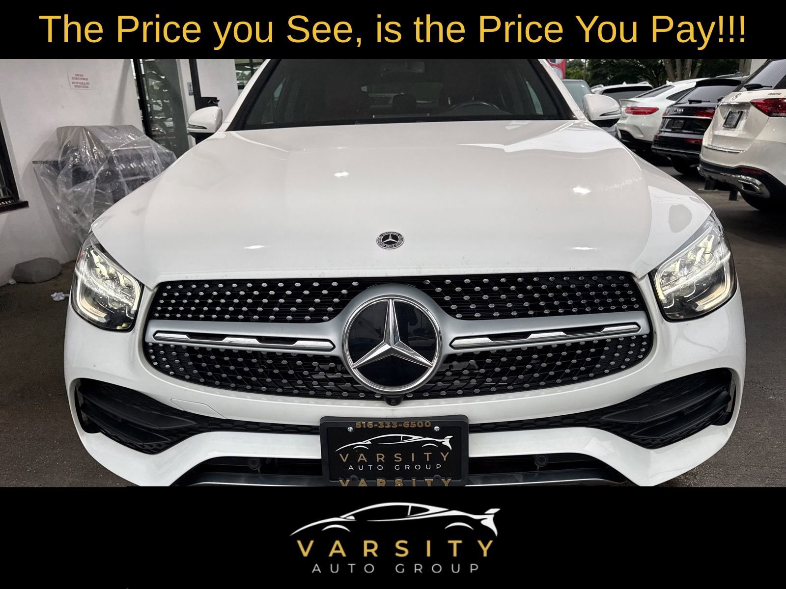 Used 2022 Mercedes-Benz GLC 300 4MATIC Coupe w/ AMG Line image 2