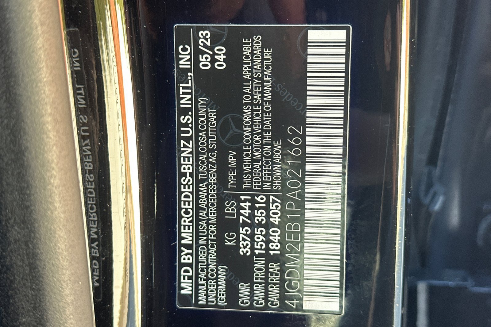 Used 2023 Mercedes-Benz EQS 450+ 4MATIC SUV image 40