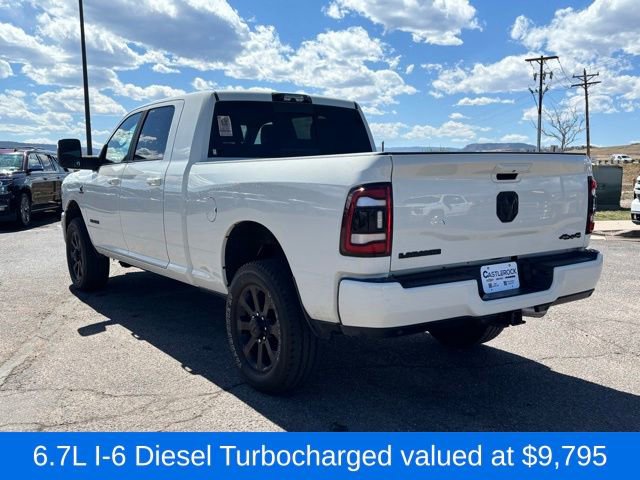 Used 2024 RAM 3500 Laramie w/ Night Edition AWD/4WD image 3